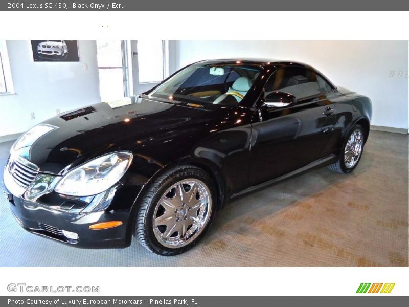 Black Onyx / Ecru 2004 Lexus SC 430