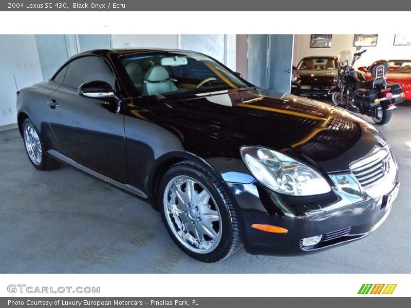 Black Onyx / Ecru 2004 Lexus SC 430