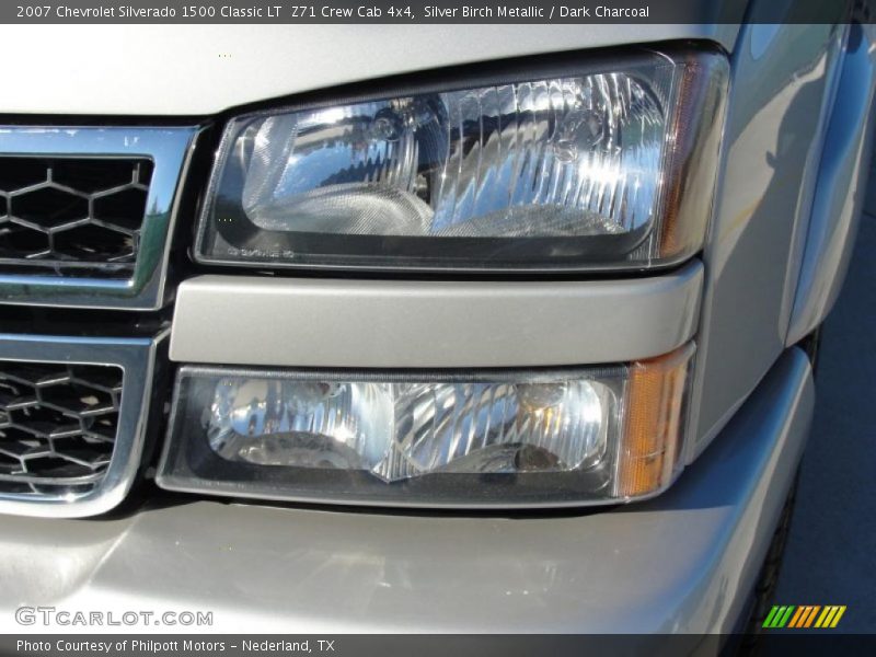 Silver Birch Metallic / Dark Charcoal 2007 Chevrolet Silverado 1500 Classic LT  Z71 Crew Cab 4x4