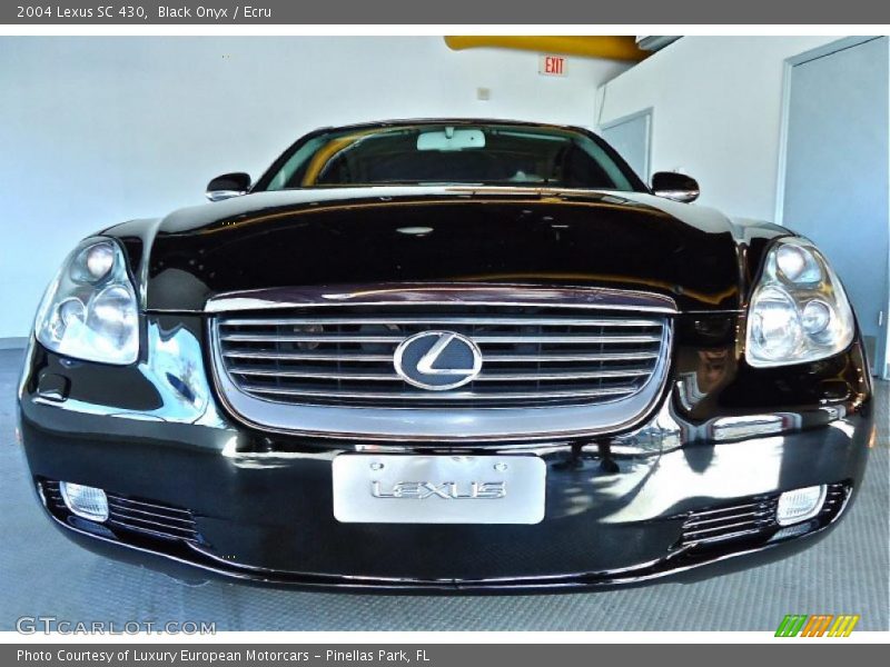 Black Onyx / Ecru 2004 Lexus SC 430