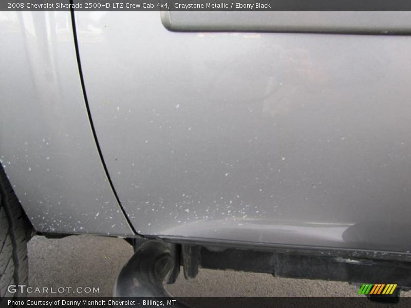 Graystone Metallic / Ebony Black 2008 Chevrolet Silverado 2500HD LTZ Crew Cab 4x4