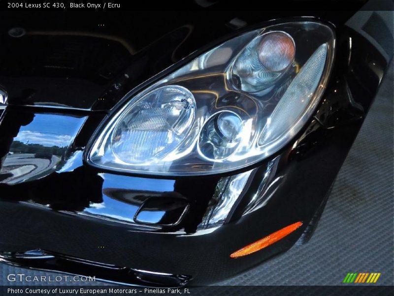 Black Onyx / Ecru 2004 Lexus SC 430