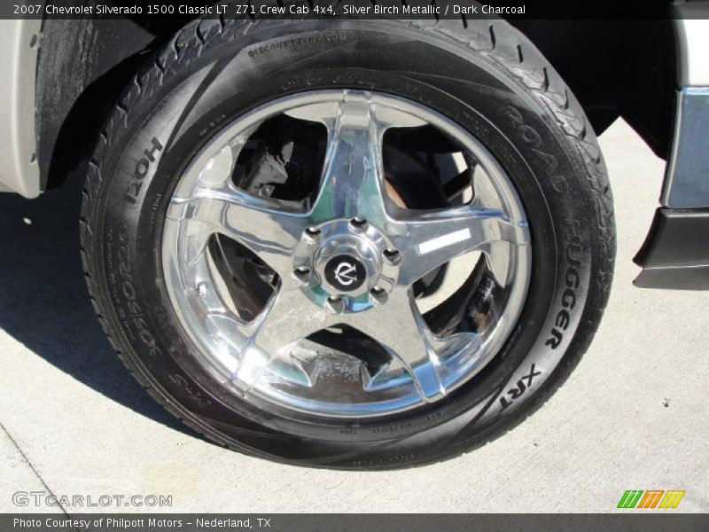 Silver Birch Metallic / Dark Charcoal 2007 Chevrolet Silverado 1500 Classic LT  Z71 Crew Cab 4x4