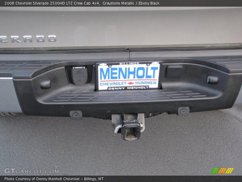 Graystone Metallic / Ebony Black 2008 Chevrolet Silverado 2500HD LTZ Crew Cab 4x4