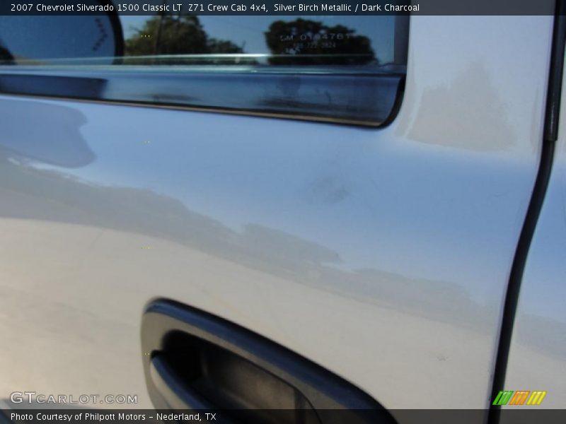 Silver Birch Metallic / Dark Charcoal 2007 Chevrolet Silverado 1500 Classic LT  Z71 Crew Cab 4x4