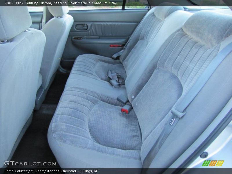 Sterling Silver Metallic / Medium Gray 2003 Buick Century Custom