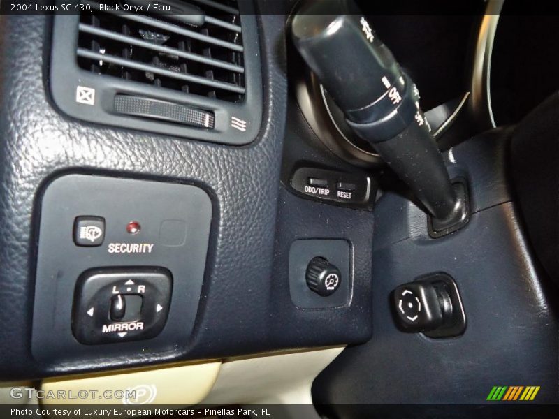 Controls of 2004 SC 430