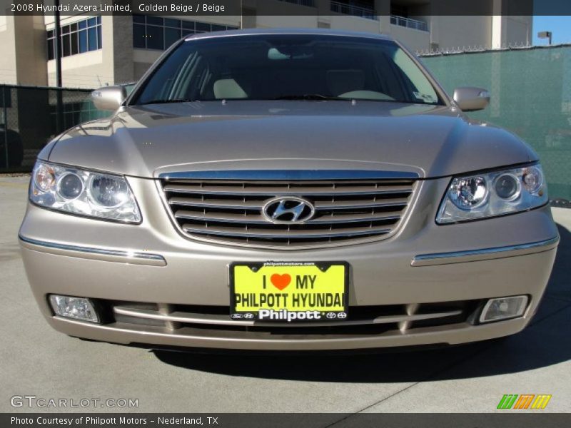 Golden Beige / Beige 2008 Hyundai Azera Limited