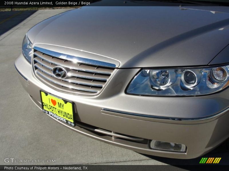 Golden Beige / Beige 2008 Hyundai Azera Limited