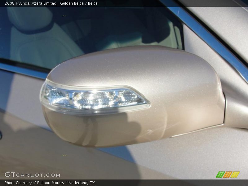 Golden Beige / Beige 2008 Hyundai Azera Limited