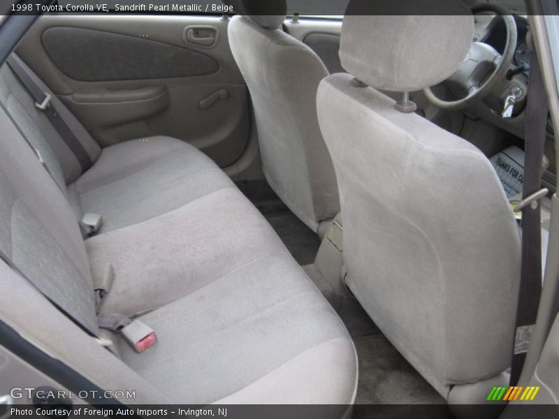 Sandrift Pearl Metallic / Beige 1998 Toyota Corolla VE