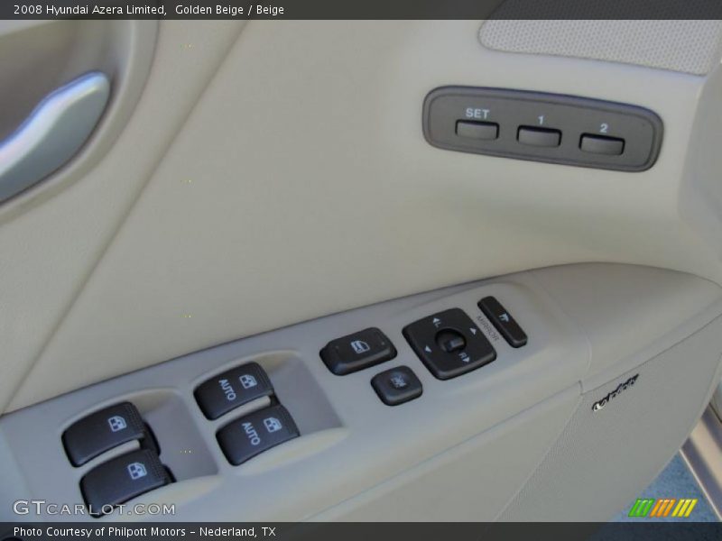 Golden Beige / Beige 2008 Hyundai Azera Limited