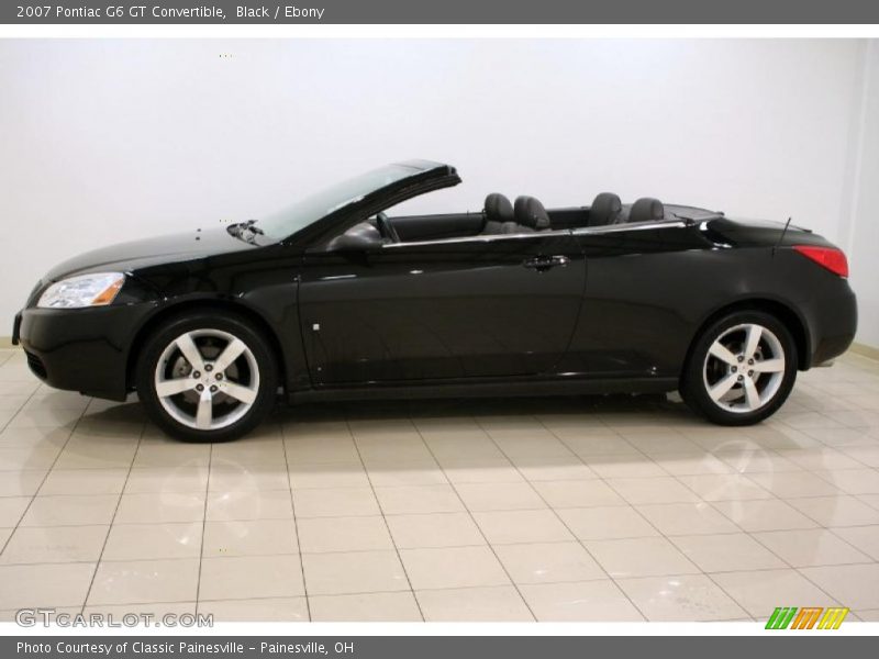 Black / Ebony 2007 Pontiac G6 GT Convertible