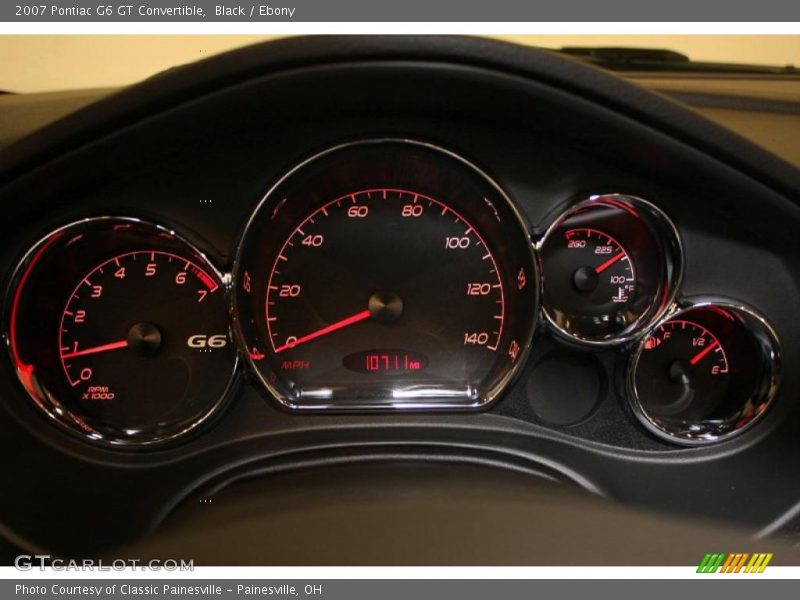 Black / Ebony 2007 Pontiac G6 GT Convertible