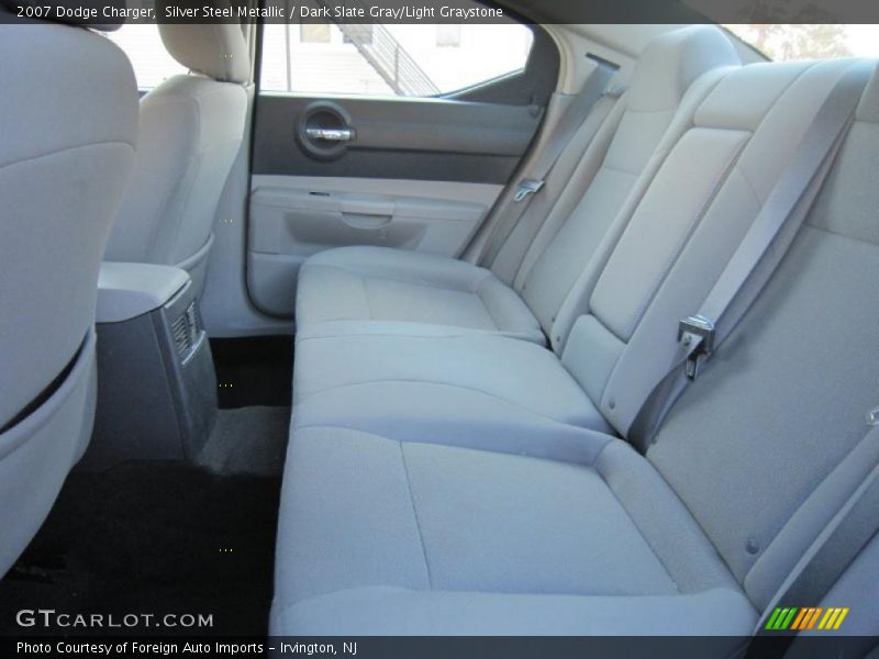 Silver Steel Metallic / Dark Slate Gray/Light Graystone 2007 Dodge Charger