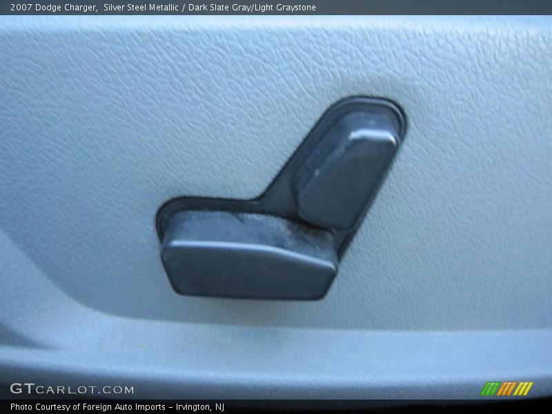 Silver Steel Metallic / Dark Slate Gray/Light Graystone 2007 Dodge Charger