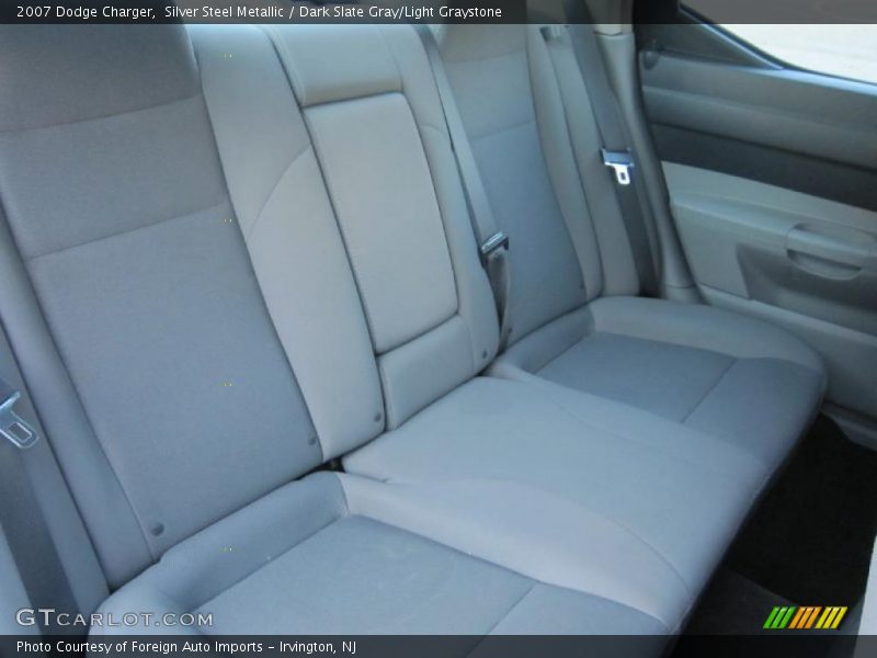Silver Steel Metallic / Dark Slate Gray/Light Graystone 2007 Dodge Charger