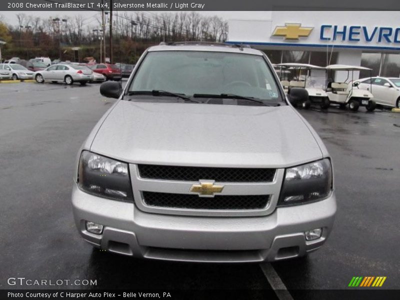 Silverstone Metallic / Light Gray 2008 Chevrolet TrailBlazer LT 4x4