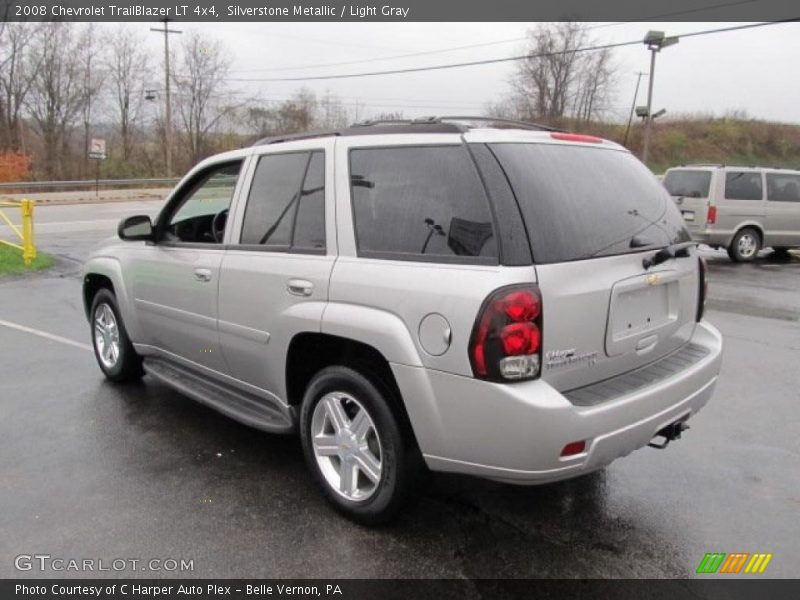 Silverstone Metallic / Light Gray 2008 Chevrolet TrailBlazer LT 4x4