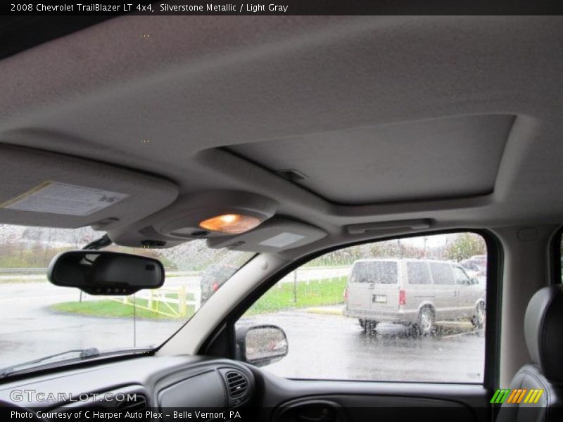 Silverstone Metallic / Light Gray 2008 Chevrolet TrailBlazer LT 4x4