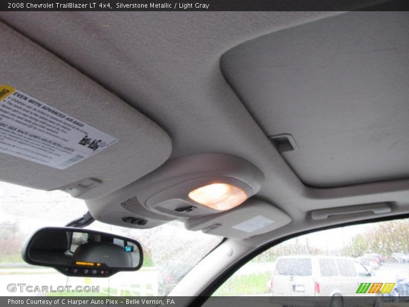 Silverstone Metallic / Light Gray 2008 Chevrolet TrailBlazer LT 4x4