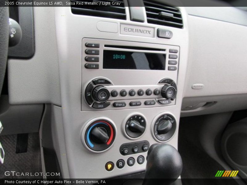 Salsa Red Metallic / Light Gray 2005 Chevrolet Equinox LS AWD