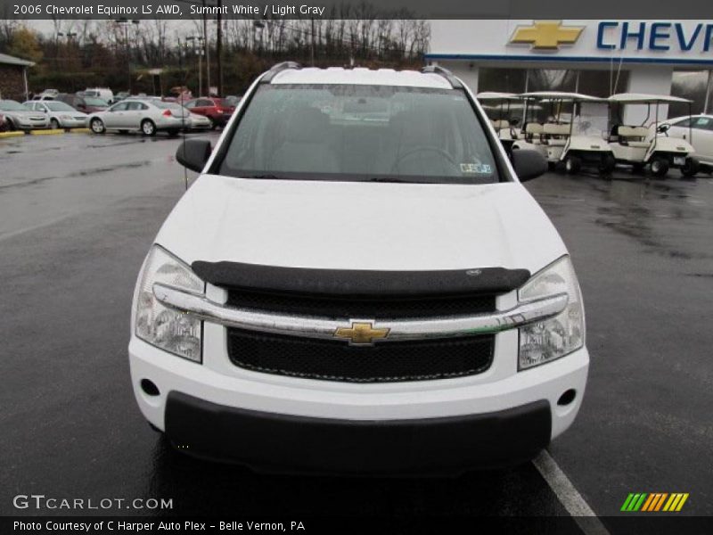 Summit White / Light Gray 2006 Chevrolet Equinox LS AWD