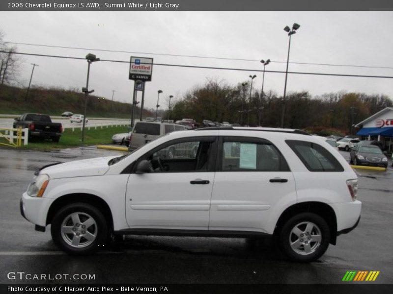 Summit White / Light Gray 2006 Chevrolet Equinox LS AWD
