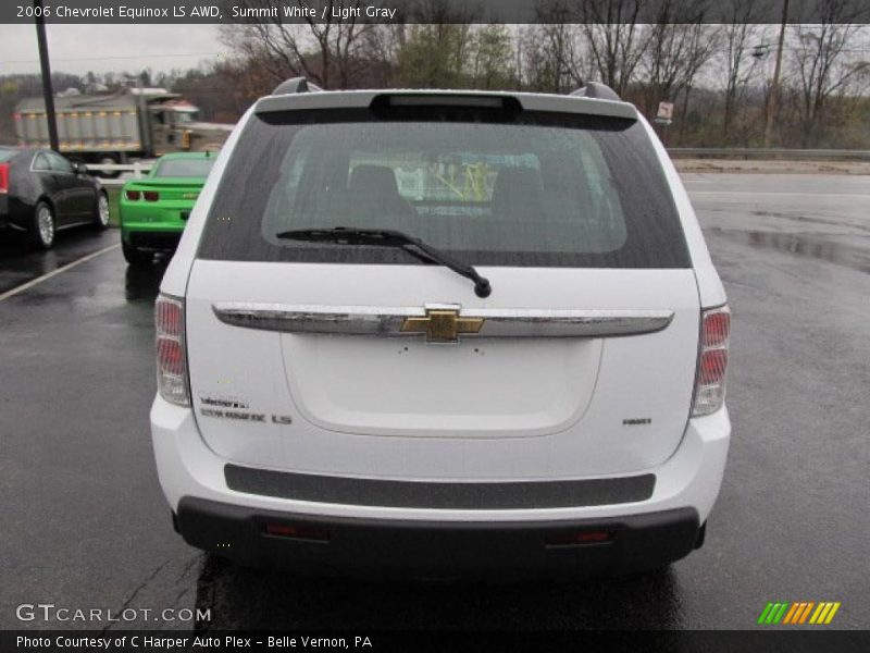 Summit White / Light Gray 2006 Chevrolet Equinox LS AWD