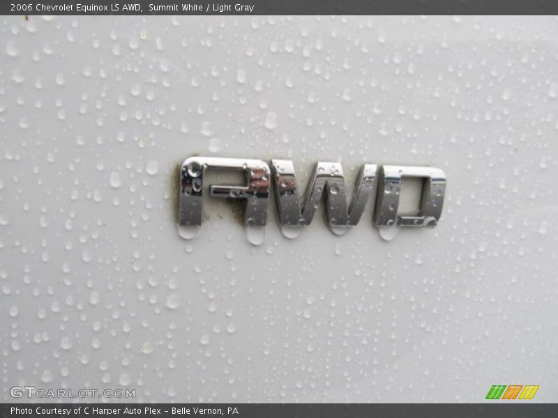 Summit White / Light Gray 2006 Chevrolet Equinox LS AWD