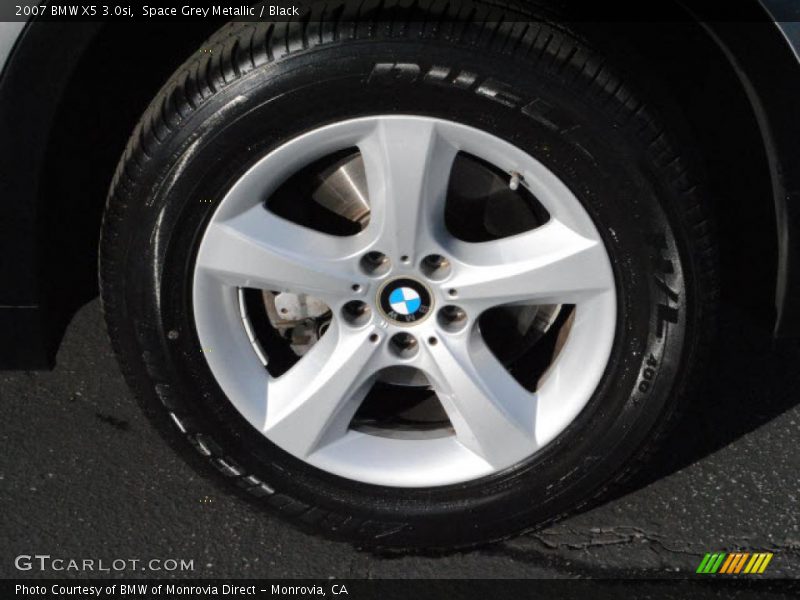 Space Grey Metallic / Black 2007 BMW X5 3.0si