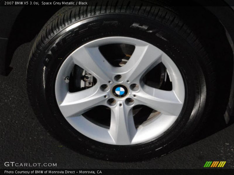 Space Grey Metallic / Black 2007 BMW X5 3.0si