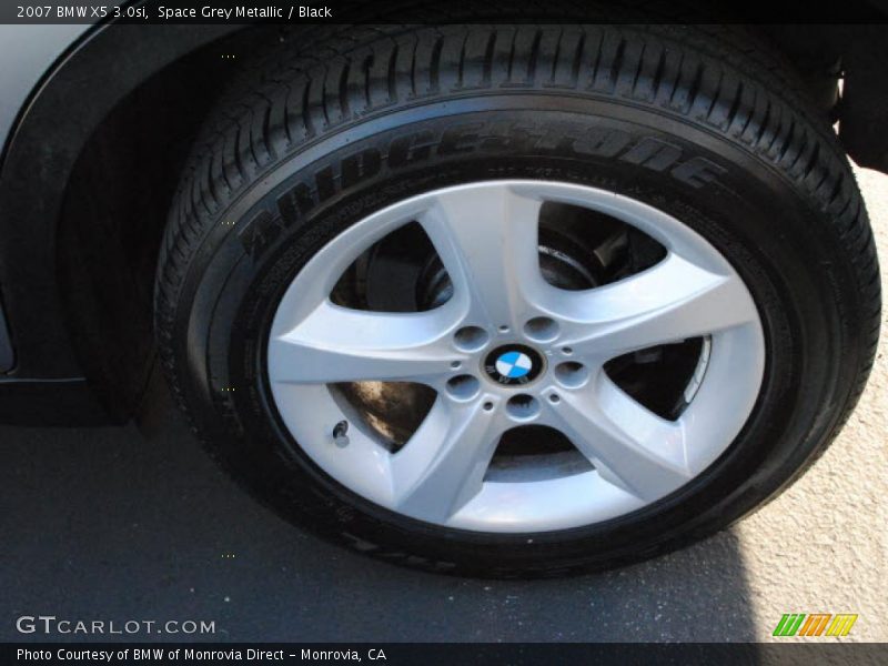 Space Grey Metallic / Black 2007 BMW X5 3.0si