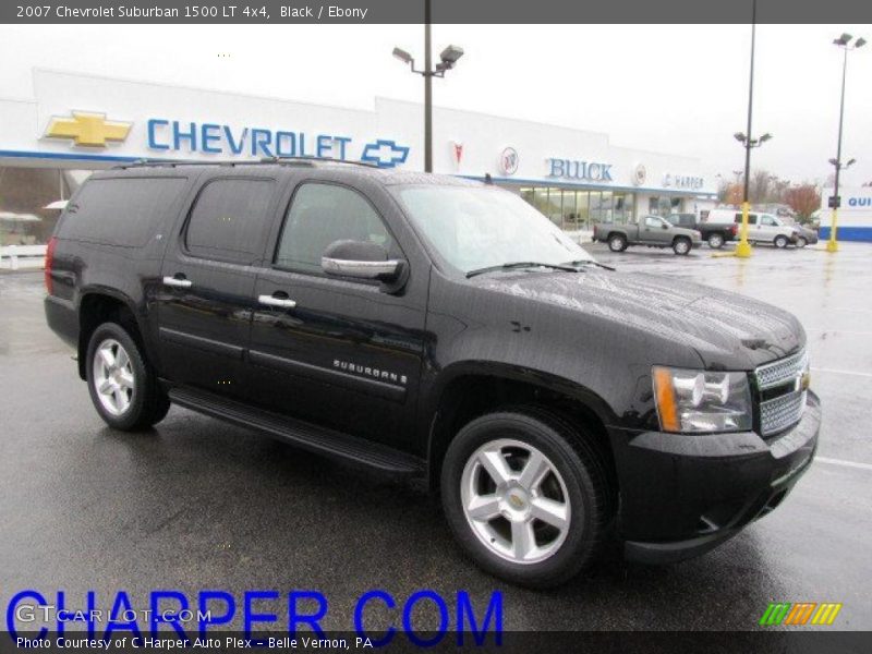 Black / Ebony 2007 Chevrolet Suburban 1500 LT 4x4