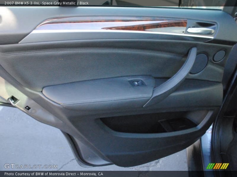 Space Grey Metallic / Black 2007 BMW X5 3.0si