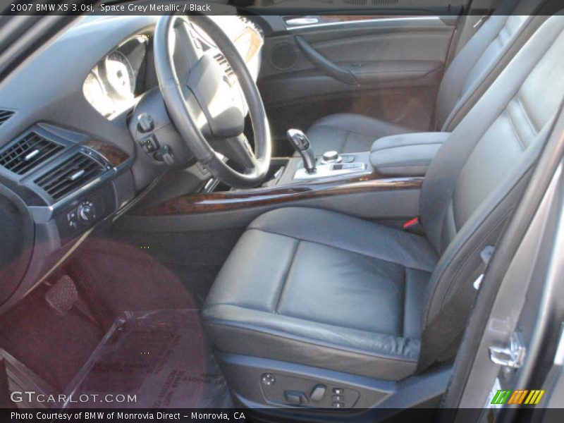 Space Grey Metallic / Black 2007 BMW X5 3.0si