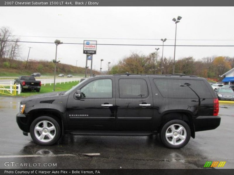 Black / Ebony 2007 Chevrolet Suburban 1500 LT 4x4