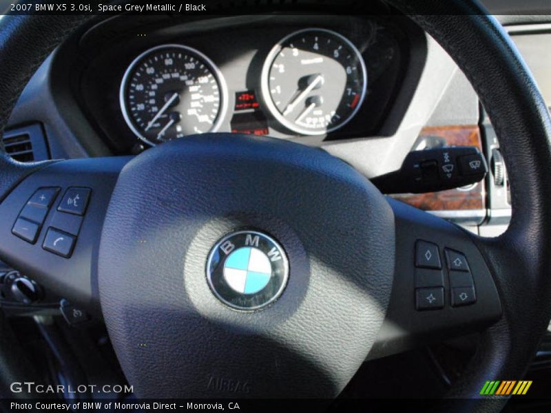 Space Grey Metallic / Black 2007 BMW X5 3.0si