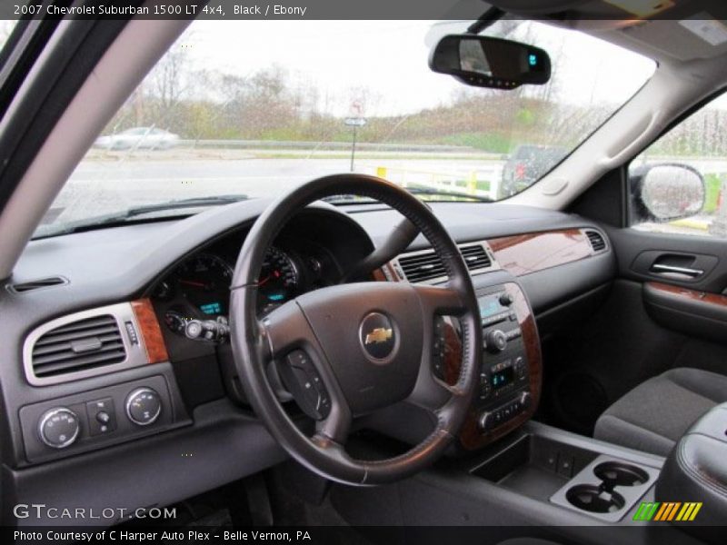 Black / Ebony 2007 Chevrolet Suburban 1500 LT 4x4
