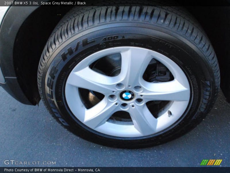 Space Grey Metallic / Black 2007 BMW X5 3.0si