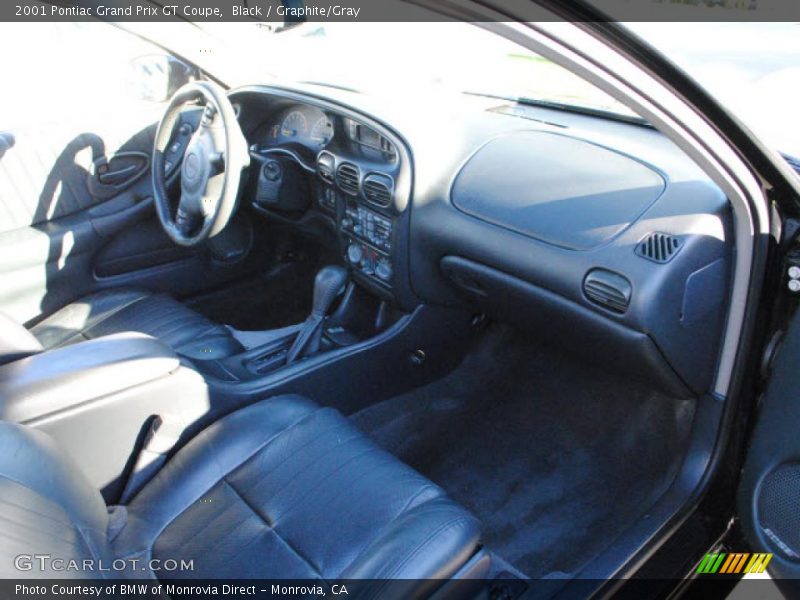 Black / Graphite/Gray 2001 Pontiac Grand Prix GT Coupe