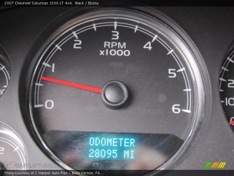 Black / Ebony 2007 Chevrolet Suburban 1500 LT 4x4