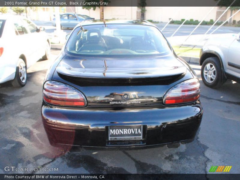 Black / Graphite/Gray 2001 Pontiac Grand Prix GT Coupe