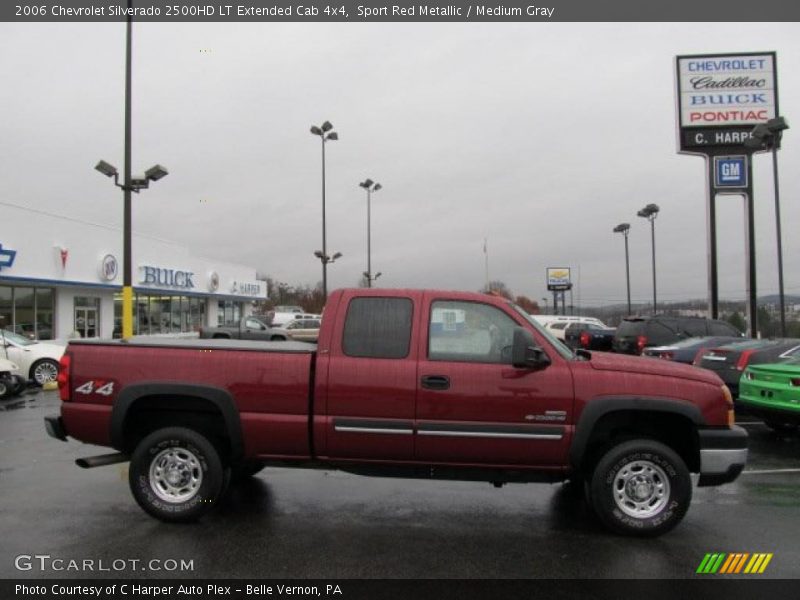 Sport Red Metallic / Medium Gray 2006 Chevrolet Silverado 2500HD LT Extended Cab 4x4