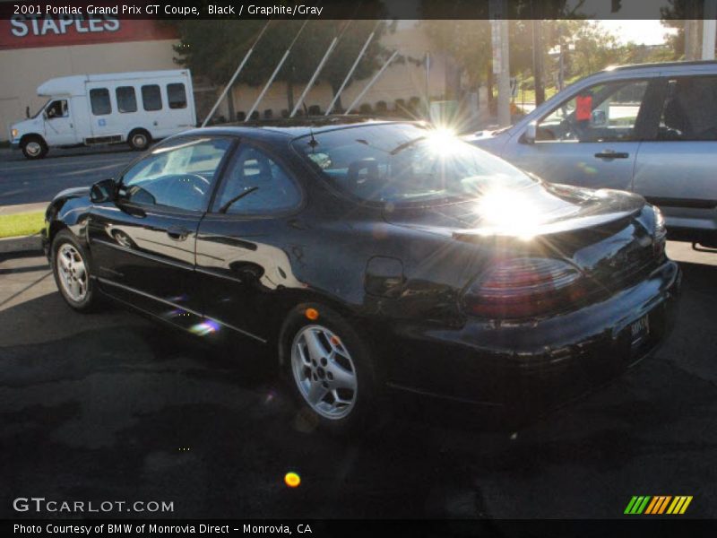 Black / Graphite/Gray 2001 Pontiac Grand Prix GT Coupe