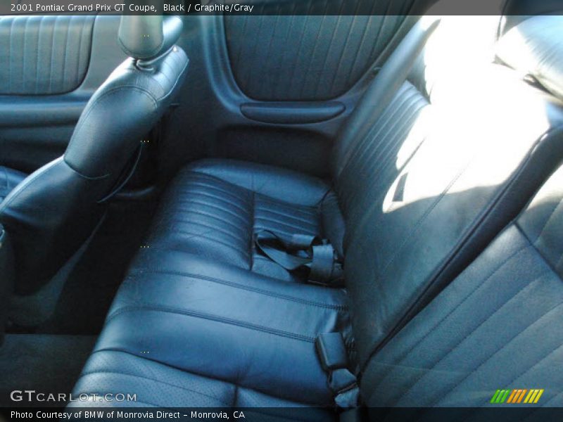 Black / Graphite/Gray 2001 Pontiac Grand Prix GT Coupe