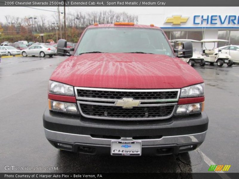 Sport Red Metallic / Medium Gray 2006 Chevrolet Silverado 2500HD LT Extended Cab 4x4