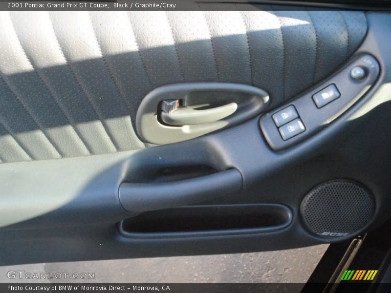 Black / Graphite/Gray 2001 Pontiac Grand Prix GT Coupe