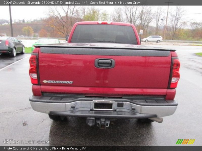 Sport Red Metallic / Medium Gray 2006 Chevrolet Silverado 2500HD LT Extended Cab 4x4