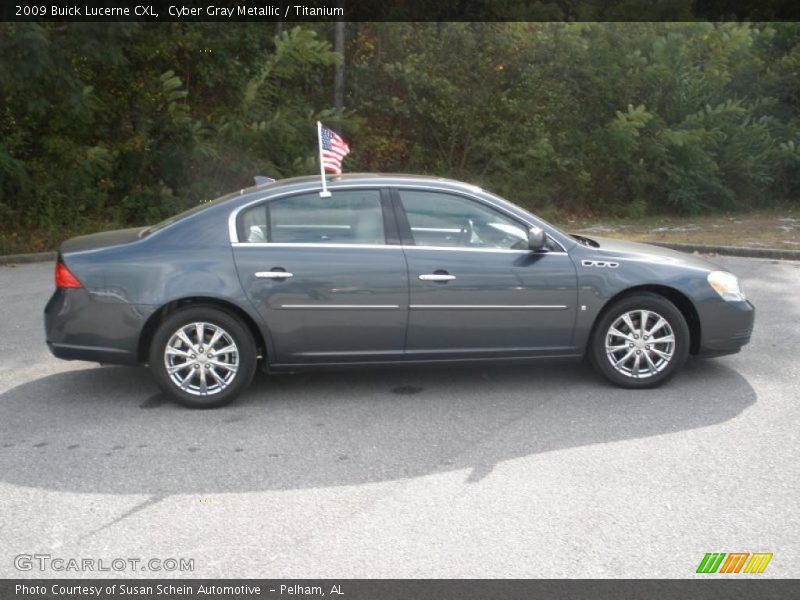 Cyber Gray Metallic / Titanium 2009 Buick Lucerne CXL